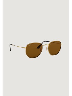 Ray-Ban Ray-Ban Okulary przeciwsłoneczne HEXAGONAL – UNISEX Złoty