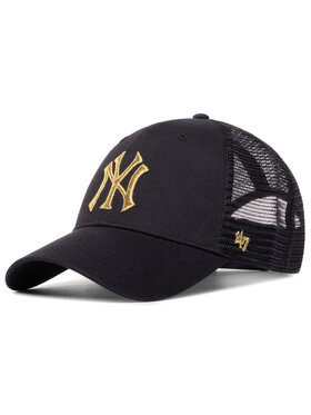 47 Brand 47 Brand Șapcă New York Yankees Branson Metallic '47 B-BRMTL17CTP Negru