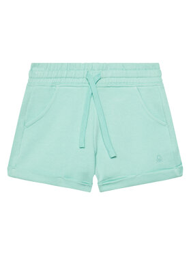 United Colors Of Benetton United Colors Of Benetton Sportske kratke hlače 3J68C901C Zelena Regular Fit