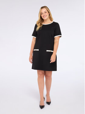 Fiorella Rubino Fiorella Rubino Vestito da giorno 7038T001682N033 Nero A-Line Fit