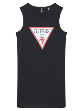 Guess Guess Vsakodnevna obleka J6GK25 JA914 Črna Regular Fit