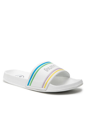 Hummel Hummel Natikači Pool Slide Retro 214760-9639 Bela