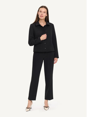 KMX KMX Marynarka 108080007 Czarny Fitted Fit