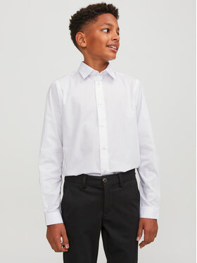 Jack&Jones Junior Jack&Jones Junior Πουκάμισο Joe 12252680 Λευκό Regular Fit