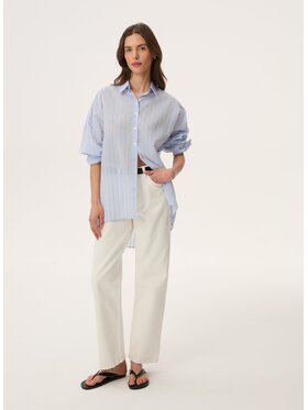 LEBRAND LEBRAND Koszula Liu Niebieski jasny Oversize