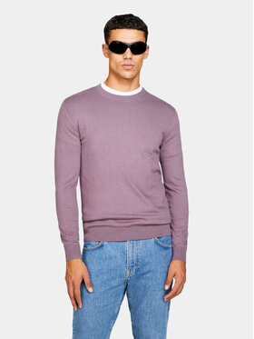 Sisley Sisley Džemper 10F2S1C78 Ljubičasta Slim Fit