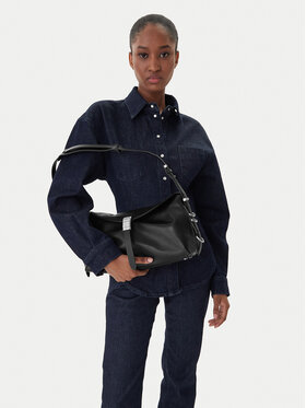 PINKO PINKO Torebka Saddle Baguette Classic AI 25-26 PL 105049 A1ZX Czarny