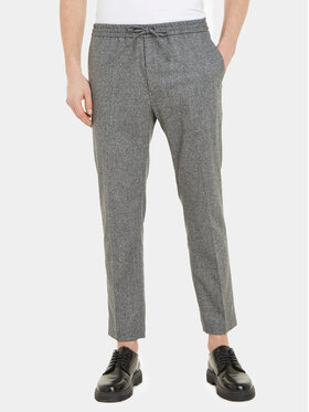 Calvin Klein Calvin Klein Auduma bikses K10K111713 Pelēks Tapered Fit