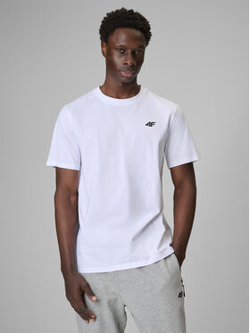 4F 4F T-Shirt NOS Biały Regular Fit
