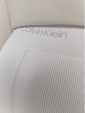 Calvin Klein Performance Leggings 00GWS4L643 Bijela Slim Fit