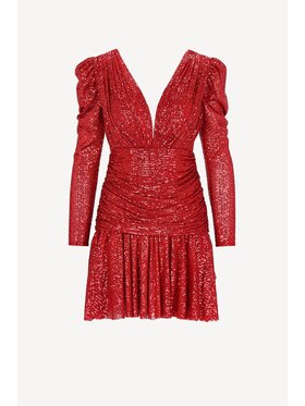 CASTELLANI CASTELLANI Sukienka Zora Czerwony Regular Fit