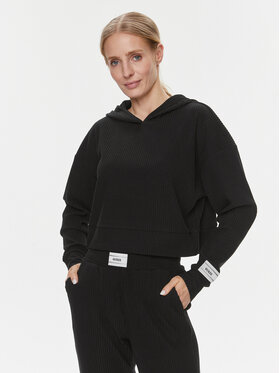 Guess Guess Μπλούζα Aislin V4RQ00 KC2T0 Μαύρο Regular Fit