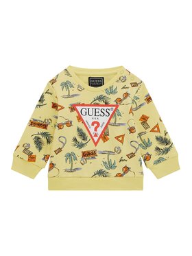 Guess Kids Guess Kids Bluza 172569 Żółty Classic Fit