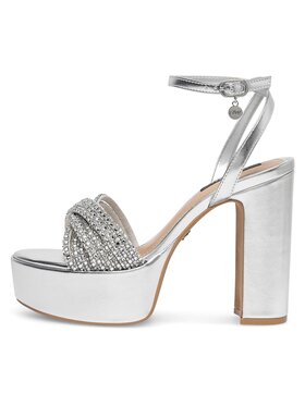 Nine West Sandali WFA2736-1 Srebrna