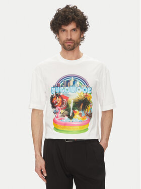 HUGO HUGO T-Shirt Duwood 50538512 Biały Relaxed Fit