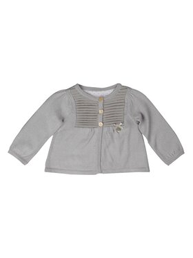 Kanz Kanz Sweter 1522907-1992 Szary Basic Fit