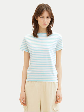 Tom Tailor Denim Tom Tailor Denim T-Shirt 1035867 Πράσινο Boxy Fit