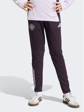 adidas adidas Spodnie dresowe 152015 Fioletowy Slim Fit