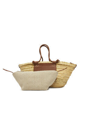 Castañer Castañer Τσάντα Campania Mini 025743-2003 Μπεζ