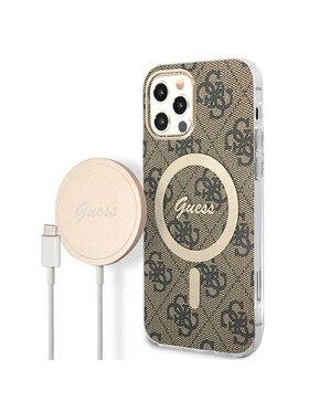 Guess Guess Etui na telefon Bundle Pack Brązowy