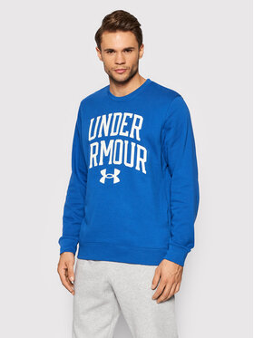 Under Armour Under Armour Суитшърт Ua Rival 1361561 Син Loose Fit