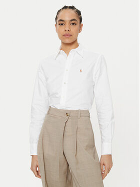 Polo Ralph Lauren Polo Ralph Lauren Πουκάμισο 211970736001 Λευκό Relaxed Fit