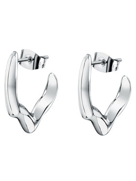 Trussardi Trussardi Naušnice TJAXA06 Srebrna