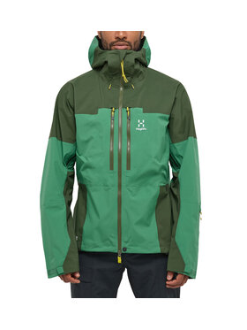 Haglöfs Haglöfs Kurtka przeciwdeszczowa Spitz GTX Pro Jacket Men Zielony Regular Fit