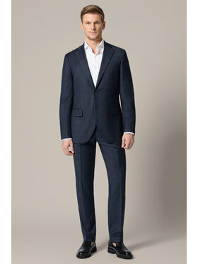 Lancerto Lancerto Garnitur Badalona GA073126000006 Granatowy Slim Fit