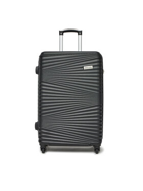 Semi Line Semi Line Μεγάλη Βαλίτσα T5743-2 Μαύρο