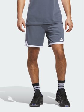 adidas adidas Szorty sportowe 151691 Szary Loose Fit