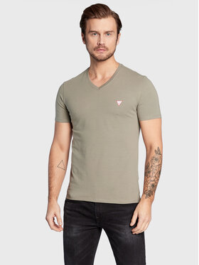 Guess Guess T-shirt M2YI32 J1311 Verde Slim Fit