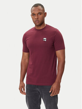 KARL LAGERFELD KARL LAGERFELD T-shirt 755710 554224 Ljubičasta Regular Fit
