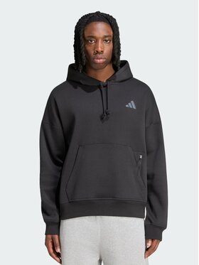 adidas adidas Bluza techniczna adi365 Running Community Culture Czarny Loose Fit