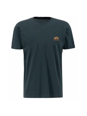 Alpha Industries Alpha Industries T-Shirt AI.188505-353-XL Zielony Basic Fit