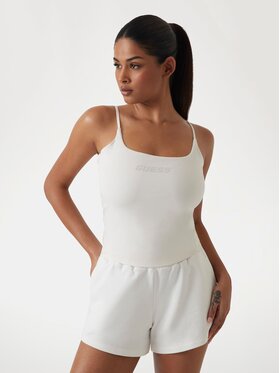 Guess Guess Top 174597 Biały Classic Fit