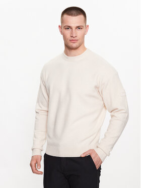 Calvin Klein Calvin Klein Sweater K10K110401 Bézs Regular Fit