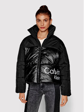 Calvin Klein Jeans Calvin Klein Jeans Pernata jakna J20J219010 Crna Regular Fit