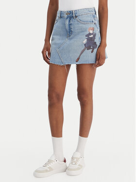 HUGO HUGO Джинсова спідниця Gadele 50557549 Голубий Regular Fit