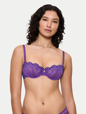 Triumph Triumph Biustonosz balkonetka Comfort Glam 10224928 Fioletowy