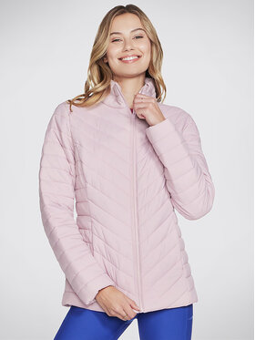 Skechers Skechers Kurtka anorak Goshield Everyday Jacket JA6 Różowy Regular Fit