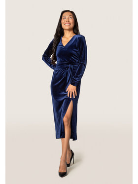 QUIOSQUE QUIOSQUE Večerní šaty 4TC002 Tmavomodrá Regular Fit
