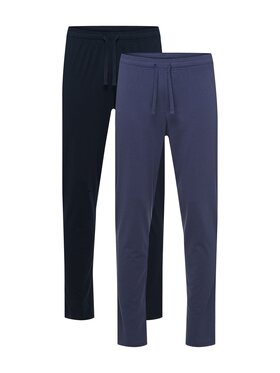 Esotiq Esotiq Spodnie piżamowe 43030 Granatowy Regular Fit