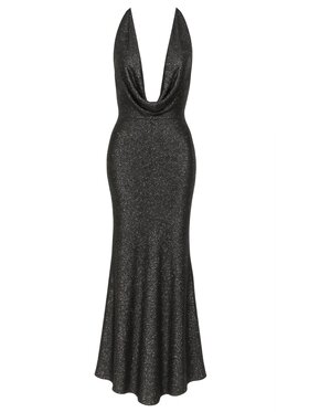 MAI MAI Sukienka wieczorowa VANESSA Srebrny Feminine Fit
