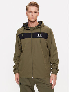 Under Armour Under Armour Geacă de vânt Ua Sportstyle Windbreaker 1361621 Kaki Loose Fit