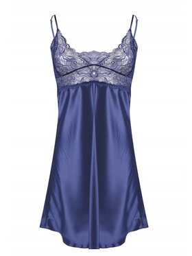 DKaren Lingerie DKaren Lingerie Halka Wendy Granatowy Classic Fit