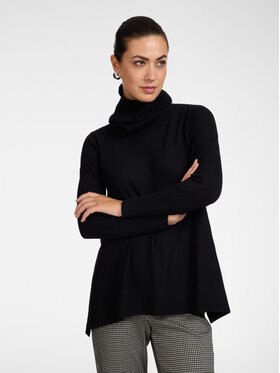 Elena Mirò Elena Mirò Sweter M026Z000786N033 Czarny Over Fit