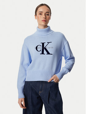 Calvin Klein Jeans Calvin Klein Jeans Rolák LV047H329G Svetlo modrá Regular Fit