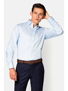 Lancerto Lancerto Koszula Miriam KO073219000016 Błękitny Slim Fit