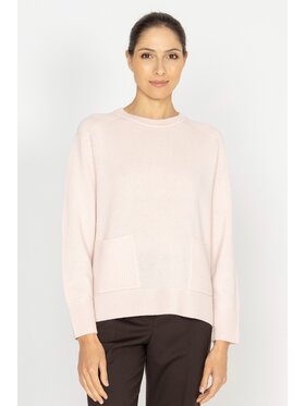 Deni Cler Milano Deni Cler Milano Sweter T-DC-S468-D5-90-31-1 Różowy Regular Fit